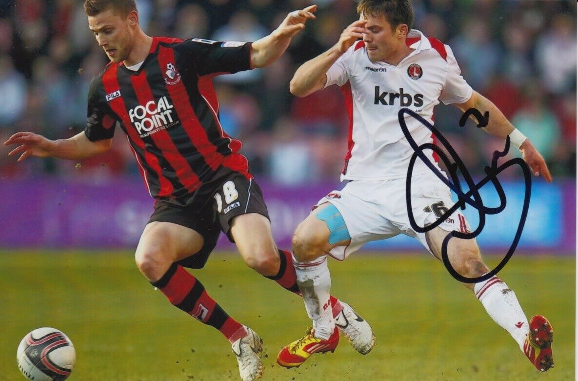 SIMON FRANCIS HAND SIGNED 6X4 Photo Poster painting - FOOTBALL AUTOGRAPH - BOURNEMOUTH 1.