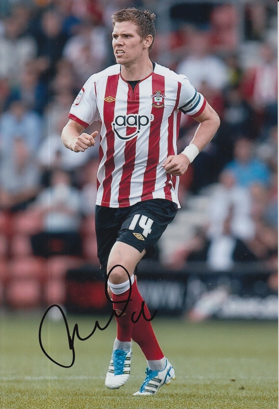 SOUTHAMPTON HAND SIGNED DEAN HAMMOND 12X8 Photo Poster painting 1.