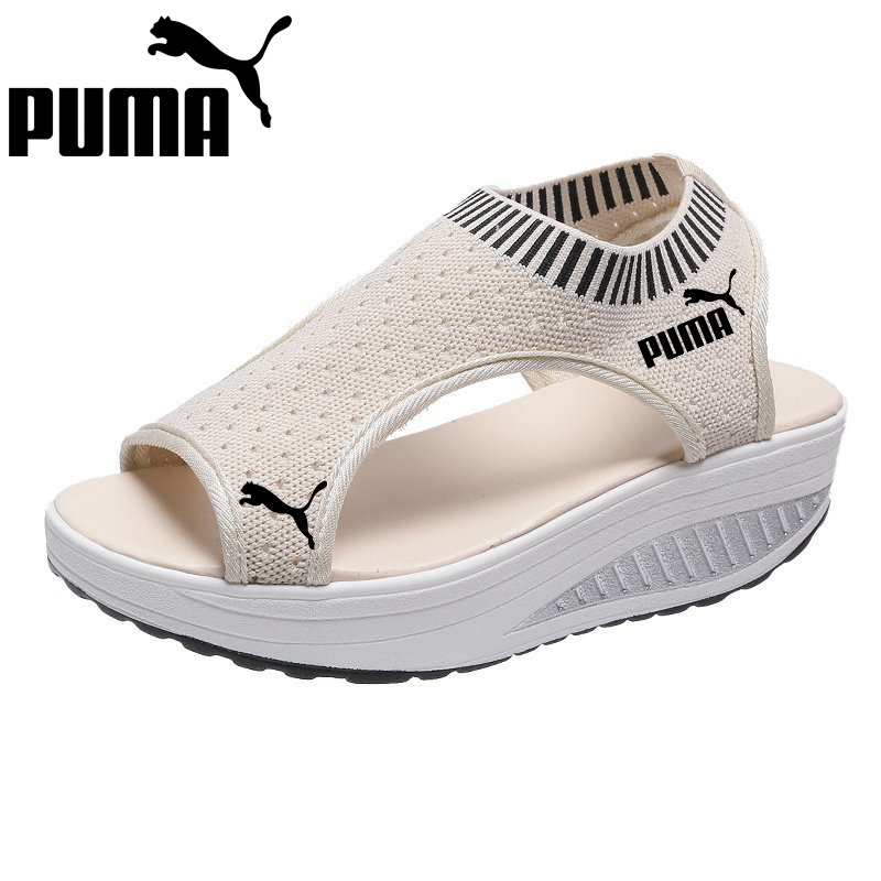 Nowe sandały na platformie PUMA na wysokim obcasie