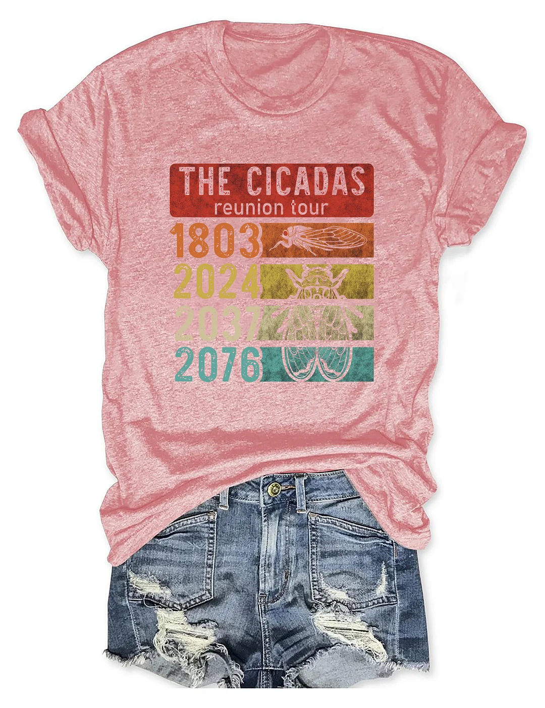 The Cicadas Reunion Tour T-shirt