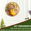 Rain Boots DIY Diamond Painting Hanging Pendants Acrylic Crafts Kit for Home Wall Decor