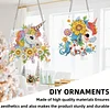 2Pcs Einhorn - 5d DIY Handwerk Anhänger