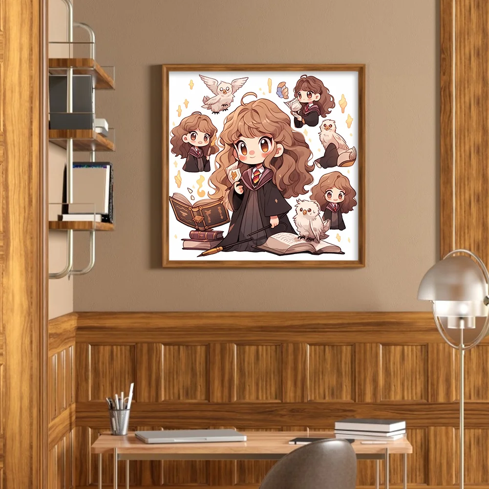 Diamond Painting - Full Round Drill - Hermione Granger(Canvas|40*40cm)
