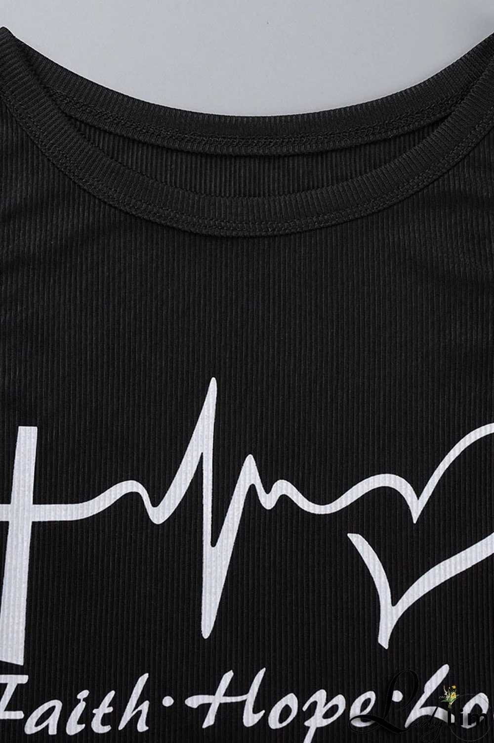 White Sexy Print Patchwork O Neck Tops