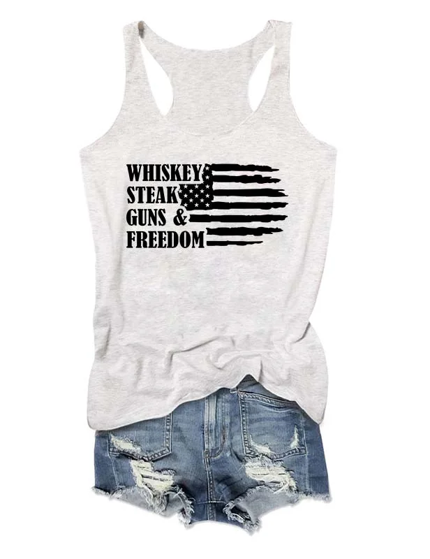 Whiskey Steak Guns and Freedom Tank