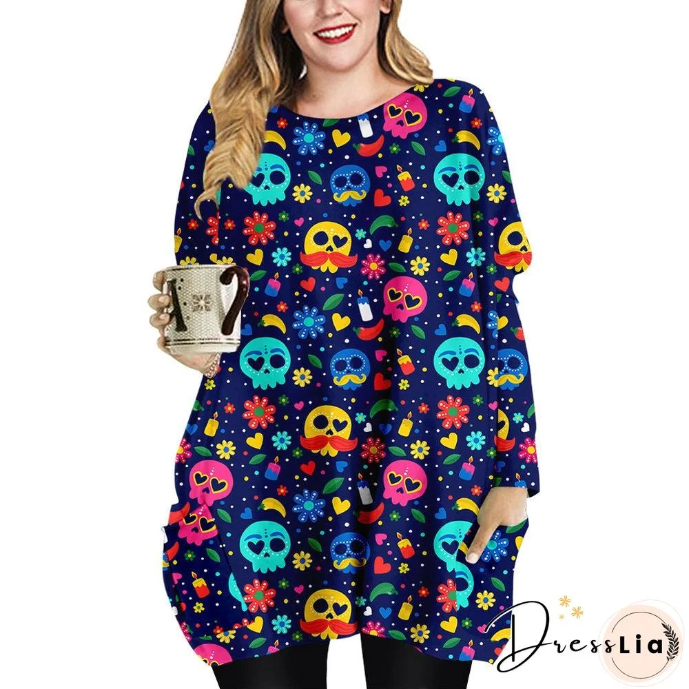 Halloween Series Printed Dress