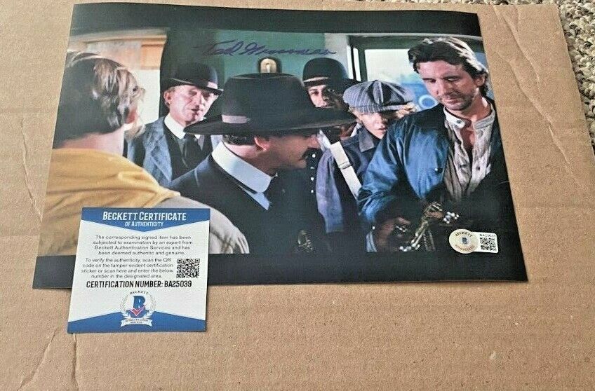 TED GROSSMAN SIGNED INDIANA JONES 8X10 Photo Poster painting BECKETT CERTIFIED