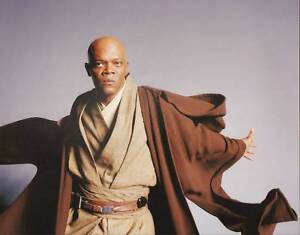 Samuel L. Jackson Star Wars Episode III 3 11x14 Photo Poster painting Movie Picture Mace Windu