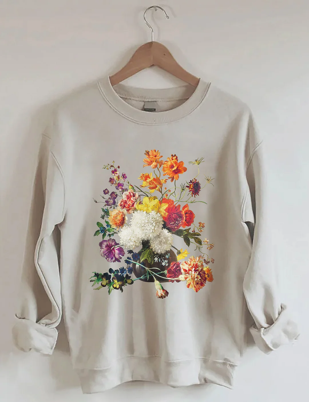 Aesthetic Flower Sweatshirt