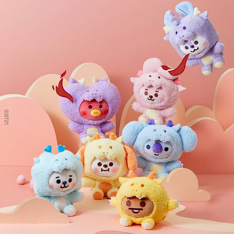 BTS BT21 X Fragment Standing Doll Med | BTS & BT21 Merchandise