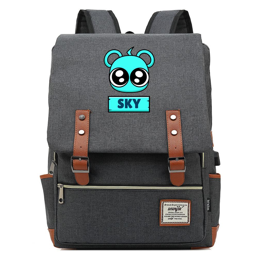 Mayoulove Sprunki Backpack Lightweight Design with Multiple Pockets for School Use-Mayoulove