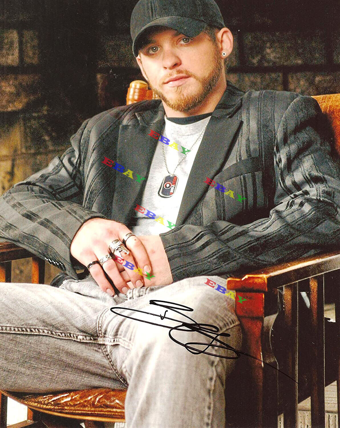 Brantley Gilbert Autographed signed 8x10 Photo Poster painting Reprint