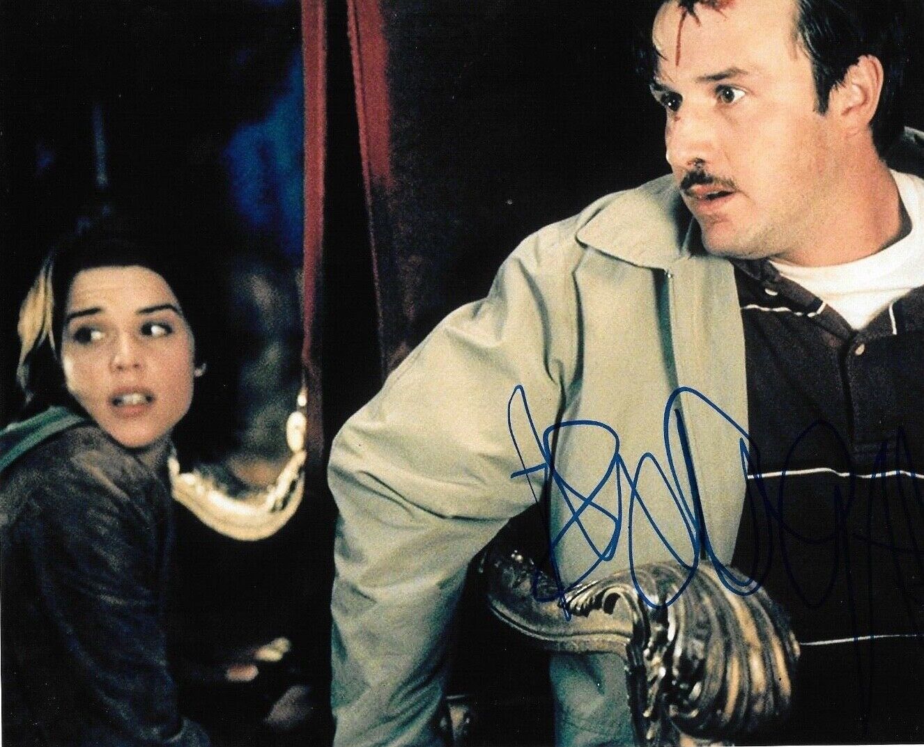 * DAVID ARQUETTE * signed autographed 8x10 Photo Poster painting * SCREAM * COA * 2