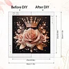 Diamond Painting-DIY Crystal Rhinestone Charming Rose