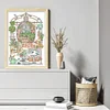 [Brand]In the Garden - 14CT Counted Cross Stitch - 29*44cm