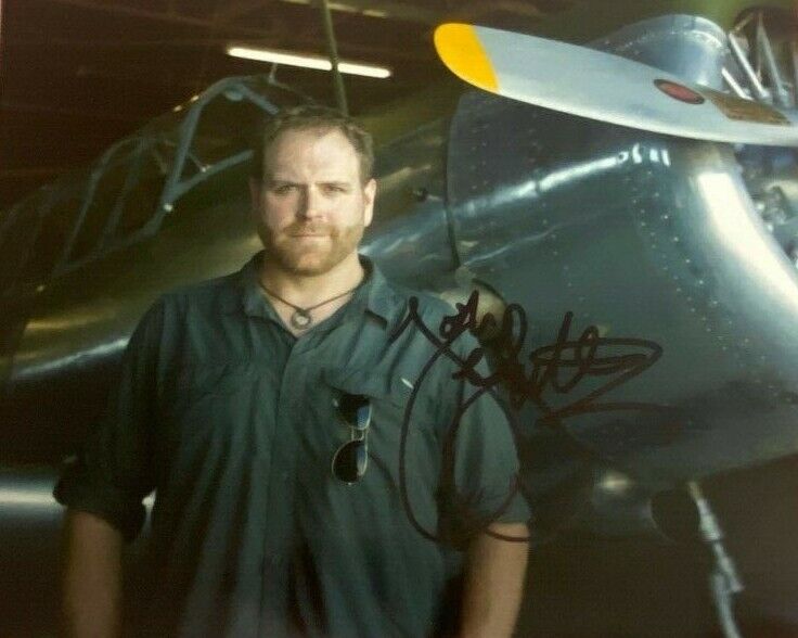 JOSH GATES EXPEDITION UNKNOWN GHOST HUNTERS SIGNED 8x10 Photo Poster painting