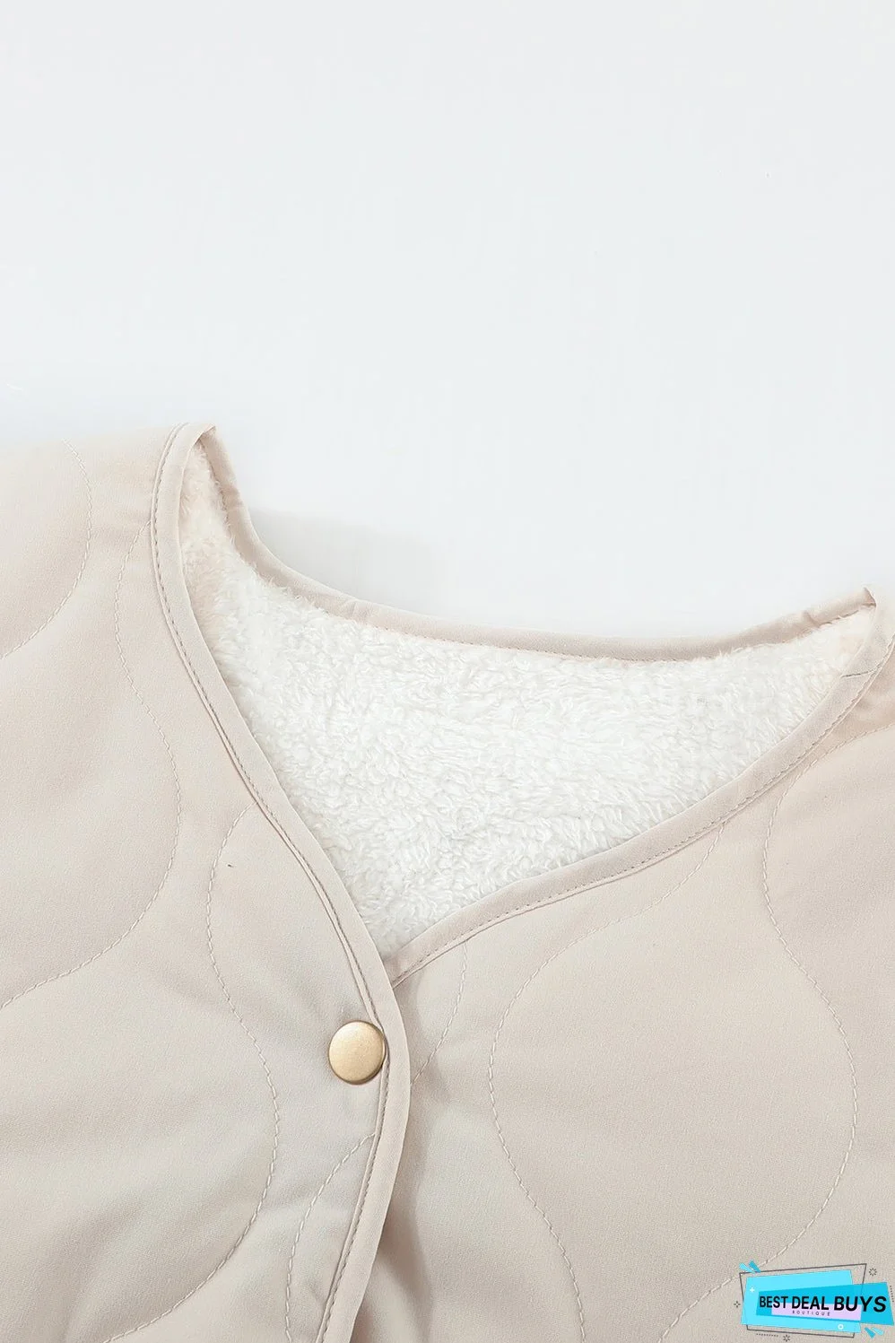 Buttoned Double-sided Coat