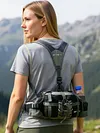 Men Women Cycling Backpack with Bottle Holders & Shoulder Straps Travel Backpack