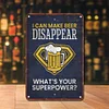 Drinking Superpower - Vintage Metal Signs(8*12Inch) - Bar