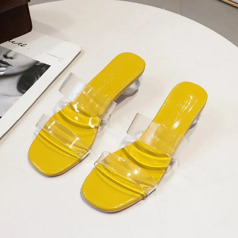  2022 Women Summer Sandals Luxury High Heels Designer Slippers Pumps Wedding Jelly Sexy Shoes