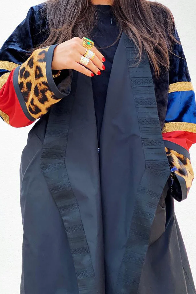 Stylish Color Block Robe Dress-inspireuse