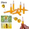 20Pcs Fruit Fly Traps with Attractant Liquid Orchard Plastic Pest Insect Catcher