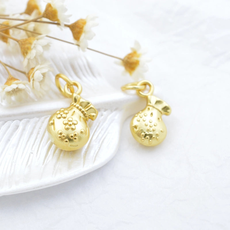 100 PCS/Package Alloy Solid Color Pendant