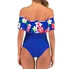 Gioiacombo &trade; Costume intero con stampa volant  &nbsp;