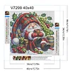 Grape Christmas Gnome - Round Drill Diamond Painting - 40*40CM