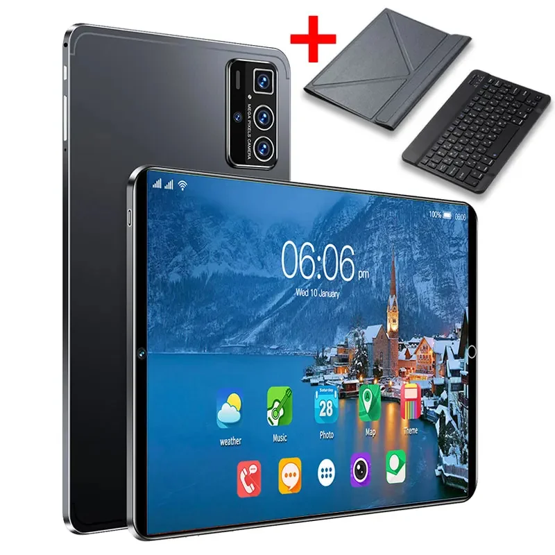 Nueva tableta Android Pro 14 de 10.1 pulgadas  16GB + 1TB, compatible con 5G Dual SIM o Wi-Fi.