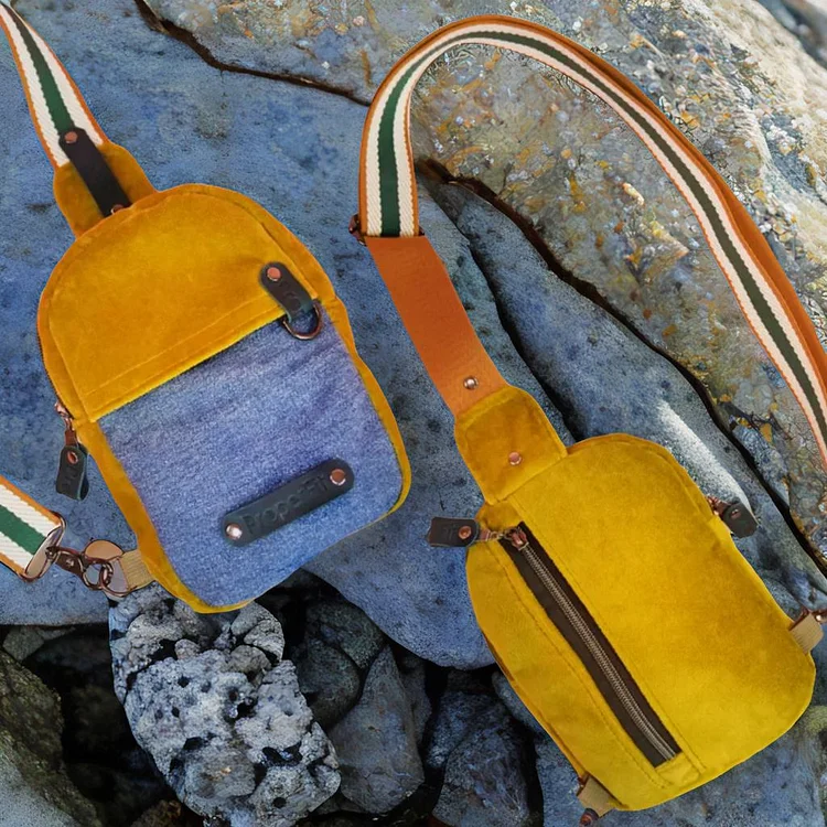 Mini Sling Bag Sewing Template - Include Instructions