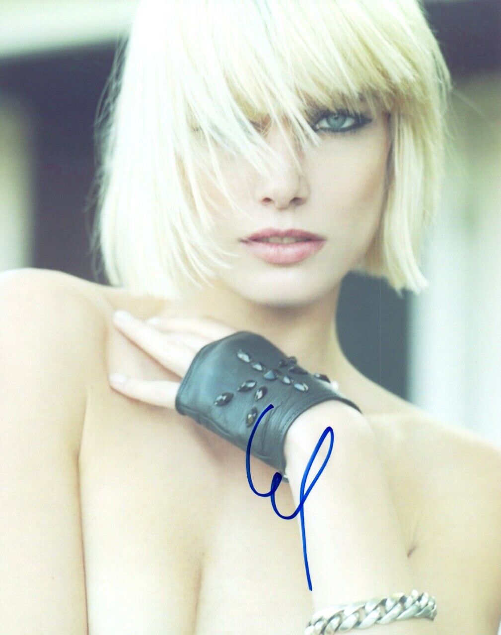 Eugenia Kuzmina Signed Autographed 8x10 Photo Poster painting Model Supermodel Actress COA