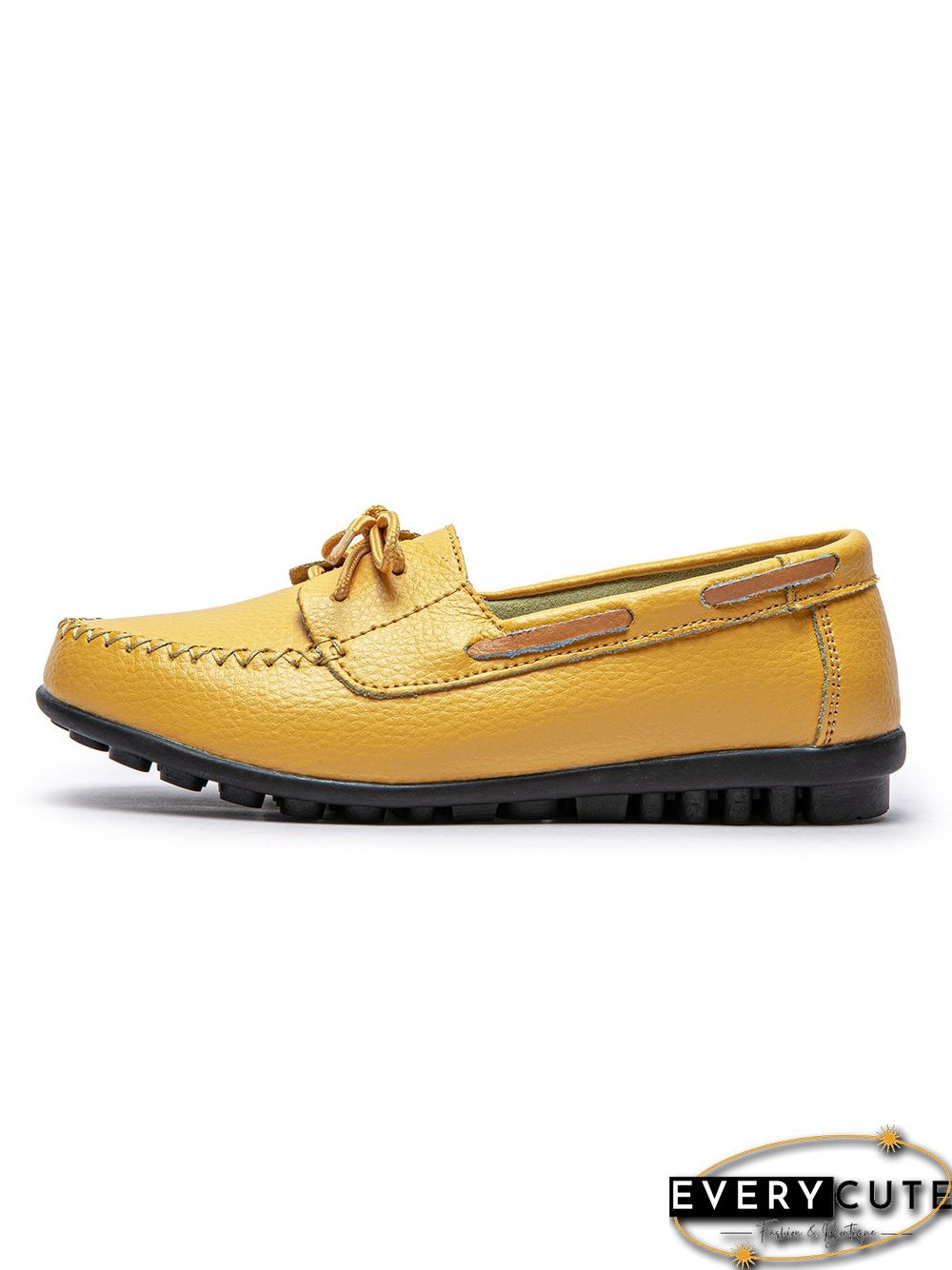 Retro Casual Simple Lace-up Flat Shoes