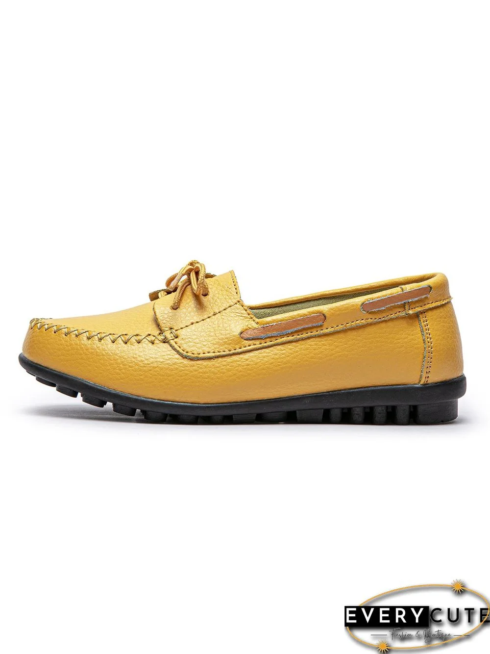 Retro Casual Simple Lace-up Flat Shoes