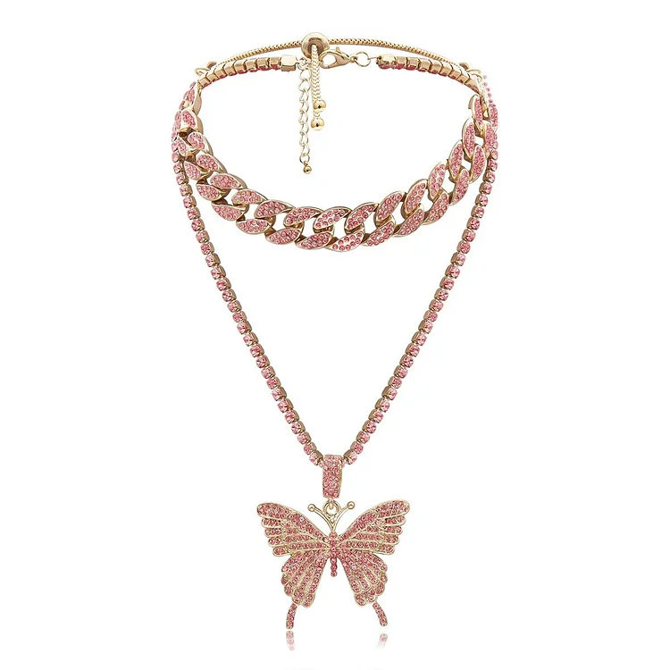 Shining Butterfly Necklace
