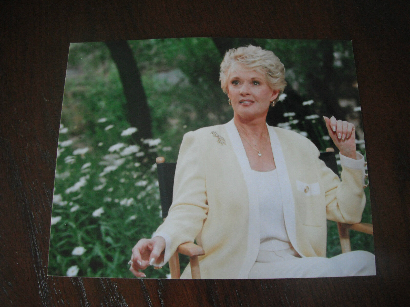 Tippi Hedren Animal Rights Actress Model Color 8x10 Promo Photo Poster painting Picture