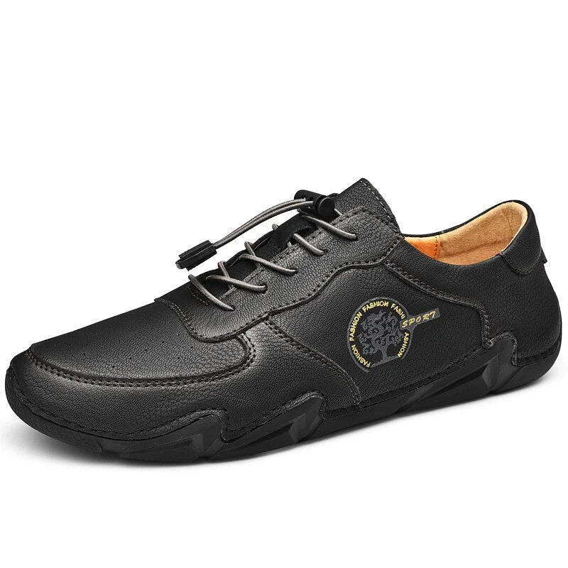 Brand Summer Men's Casual Shoes Handmade Genuine Leather Mens Loafers Classic Denim Moccasins Outdoor Non-slip Men's Sneakers