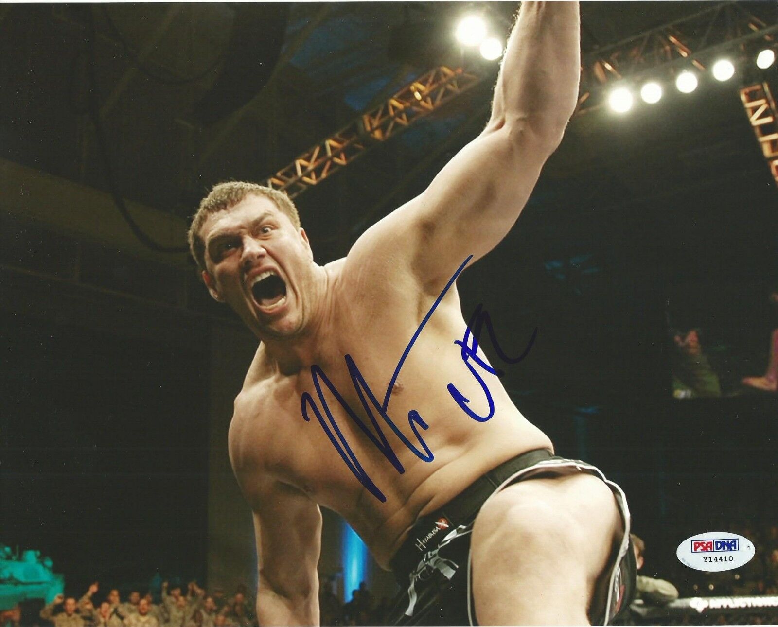 Matt Mitrione Signed UFC 8x10 Photo Poster painting PSA/DNA COA Picture Autograph 113 119 Fox 13