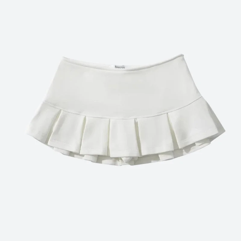 Brownm Micro Mini Skort