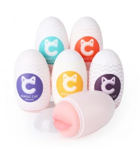 Magic Cat 6 Style Structure Soft Egg Stroker