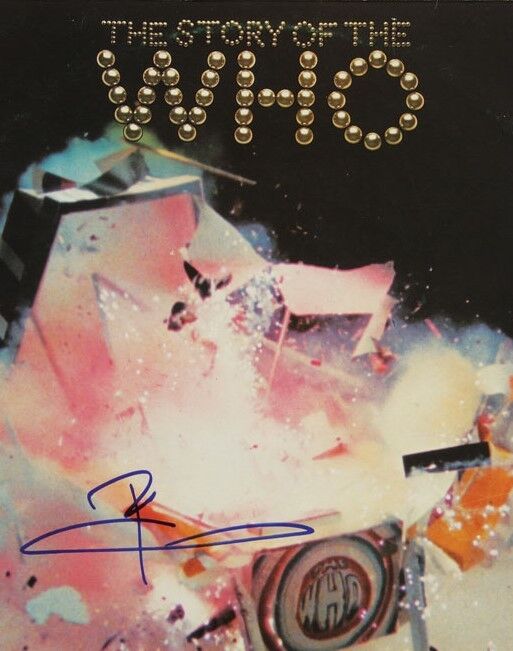 PETE TOWNSHEND / THE WHO Signed 'Story' Photo Poster paintinggraph - Rock Guitarist - preprint