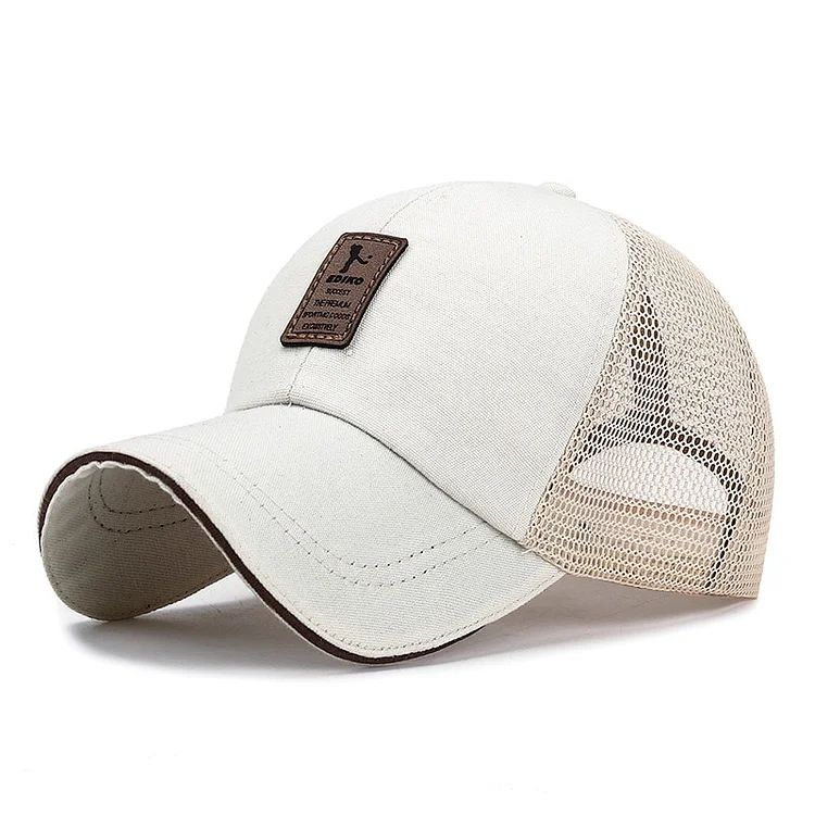 Women Men Summer Baseball Cap Breathable Dad Mesh Fishing Hat Female Male Trucker Hat For Women Men Dropshipping