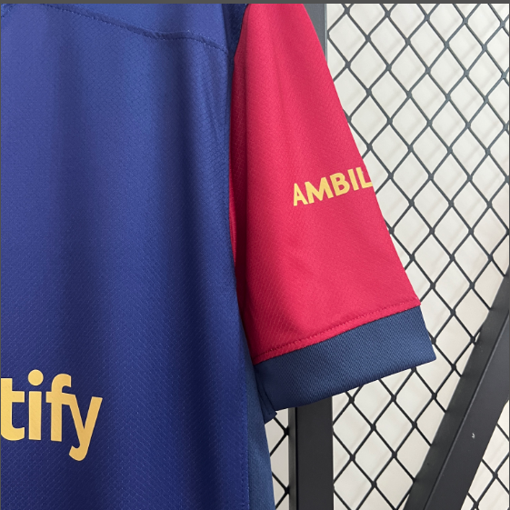24/25 Barcelona Home Football Shirt Thai Quality