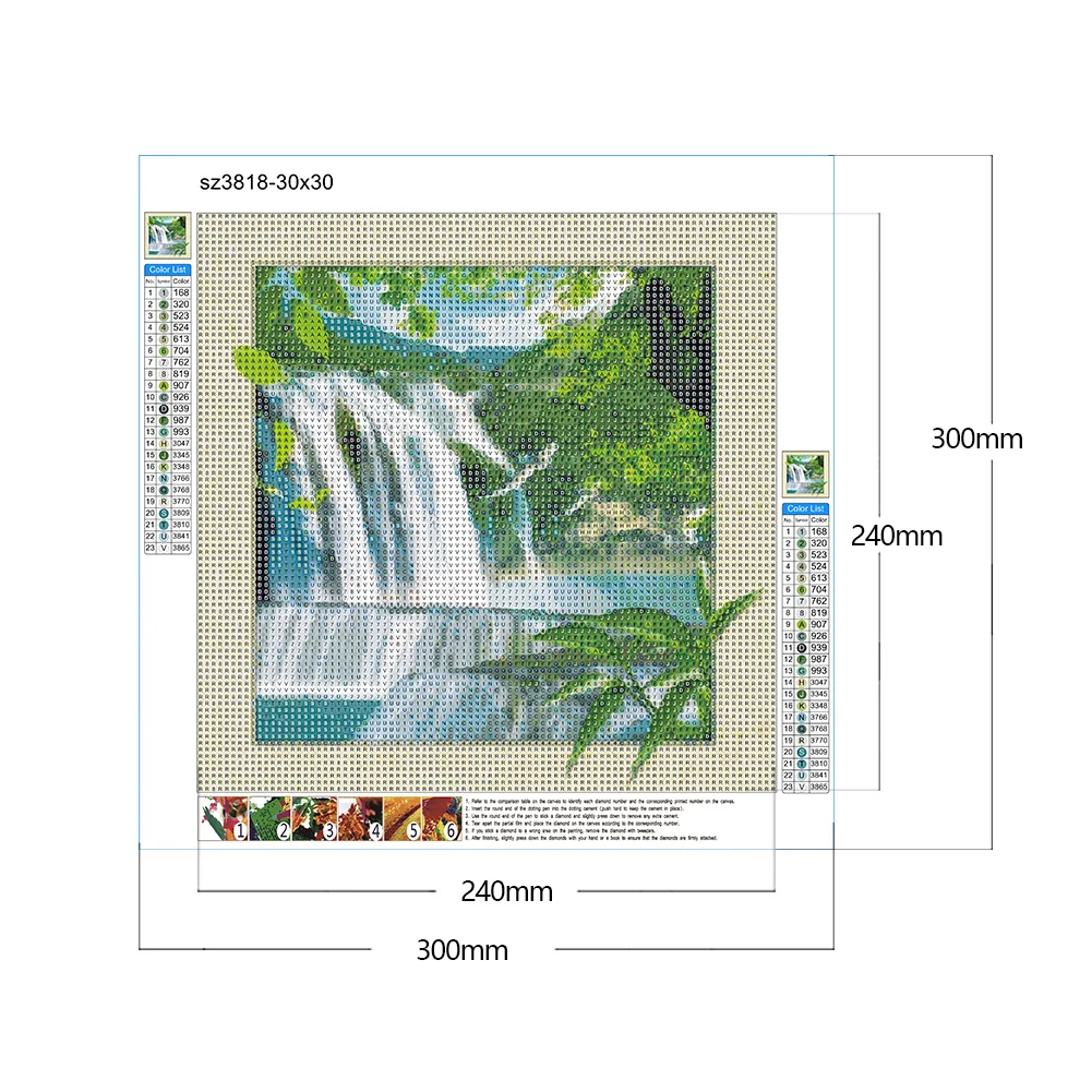 Diamond Painting - Full Round/Square Drill - Animals(30*30 - 50*50cm)