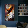 (40*70cm)Eagle Wolf - Full Round Drill Diamond Painting