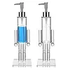 Nutcracker Acrylic Soap Pump Dispenser Refillable Gel Liquid Container for Home