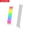 COOLMOON Light Strip 8Pin/24Pin ARGB Power Supply Decorative Line 5V Sync Replacement Multifunctional DIY for Power Supply Unit