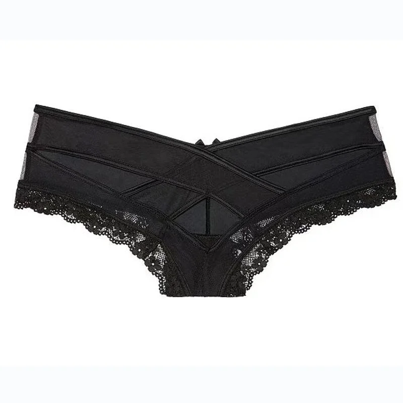 CINOON Sexy Panties Women Traceless Crotch of Cotton Briefs Lingerie High Quality Lace Hollow Out Underpants Intimates Lingerie