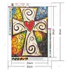 Diamond Painting-DIY Full Round Drill Hearts and Crosses