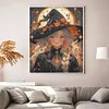 Halloween Witch-11CT Stamped Cross Stitch 40*50cm/15.75*19.69in tapestrymarket